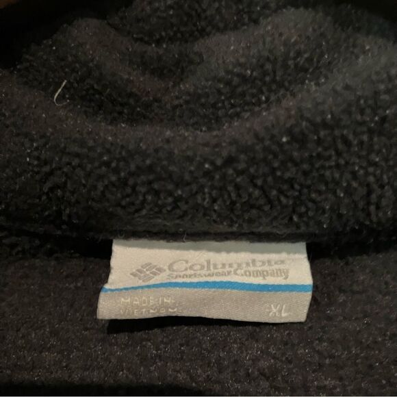 Columbia Women’s Benton Springs Long Sleeve Fleece Jacket Charcoal Gray XL - Picture 8 of 13